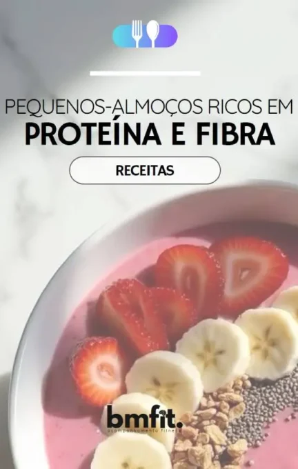 Capa do ebook de receitas de pequenos-almoços proteicos, elaborado pela nutricionista online Beatriz Jorge 5266N