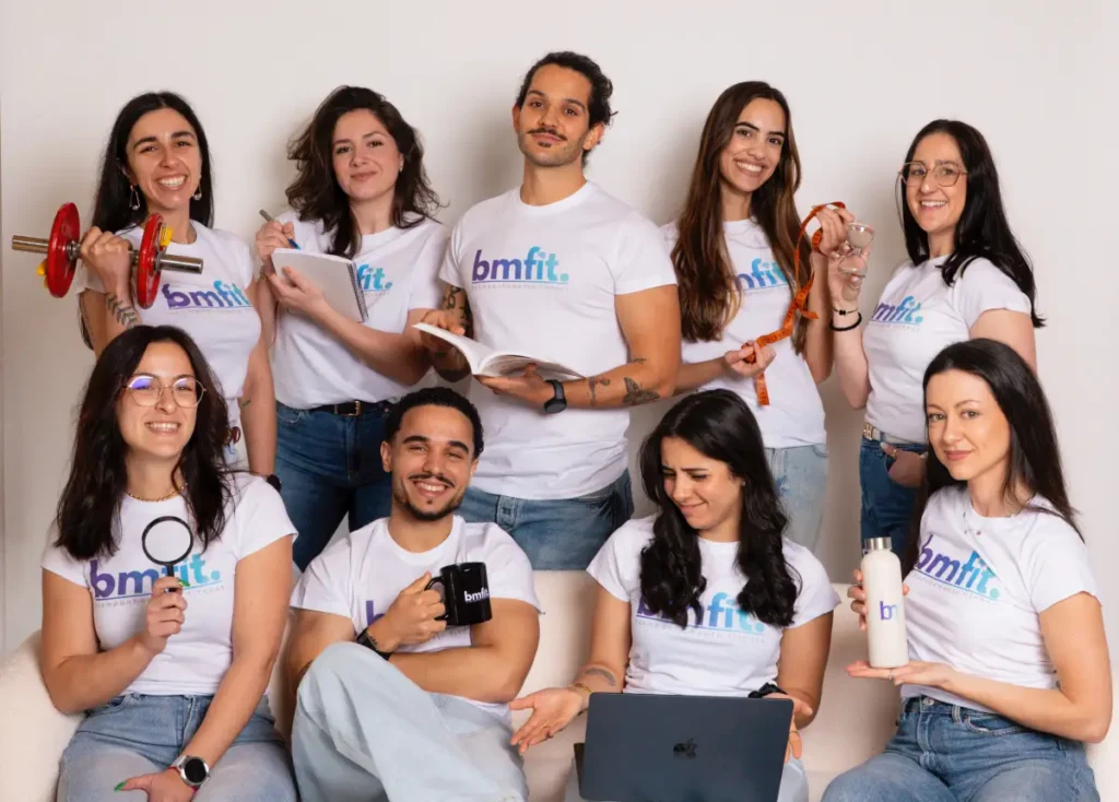 Equipa BMFIT, programa de emagrecimento com acompanhamento online para mulheres +30, podcast emagrecimento