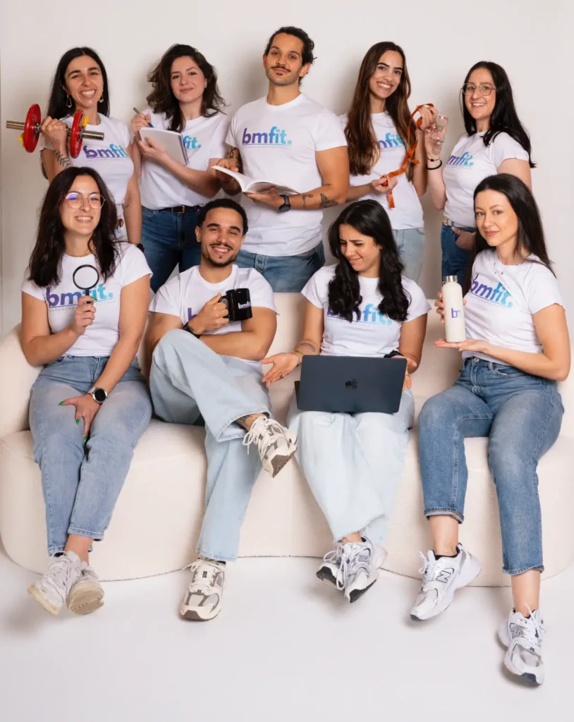 Equipa do programa de emagrecimento BMFIT, fundado pelo personal trainer Filipe Simões