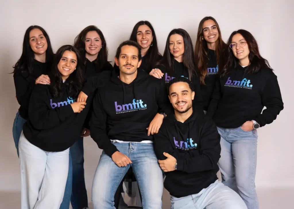 Equipa do programa de emagrecimento BMFIT para mulheres +30 que une nutrição, personal training e psicologia