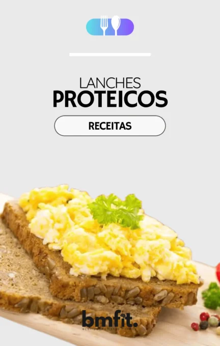 ebook com receitas de lanches proteicos saudaveis para emagrecer